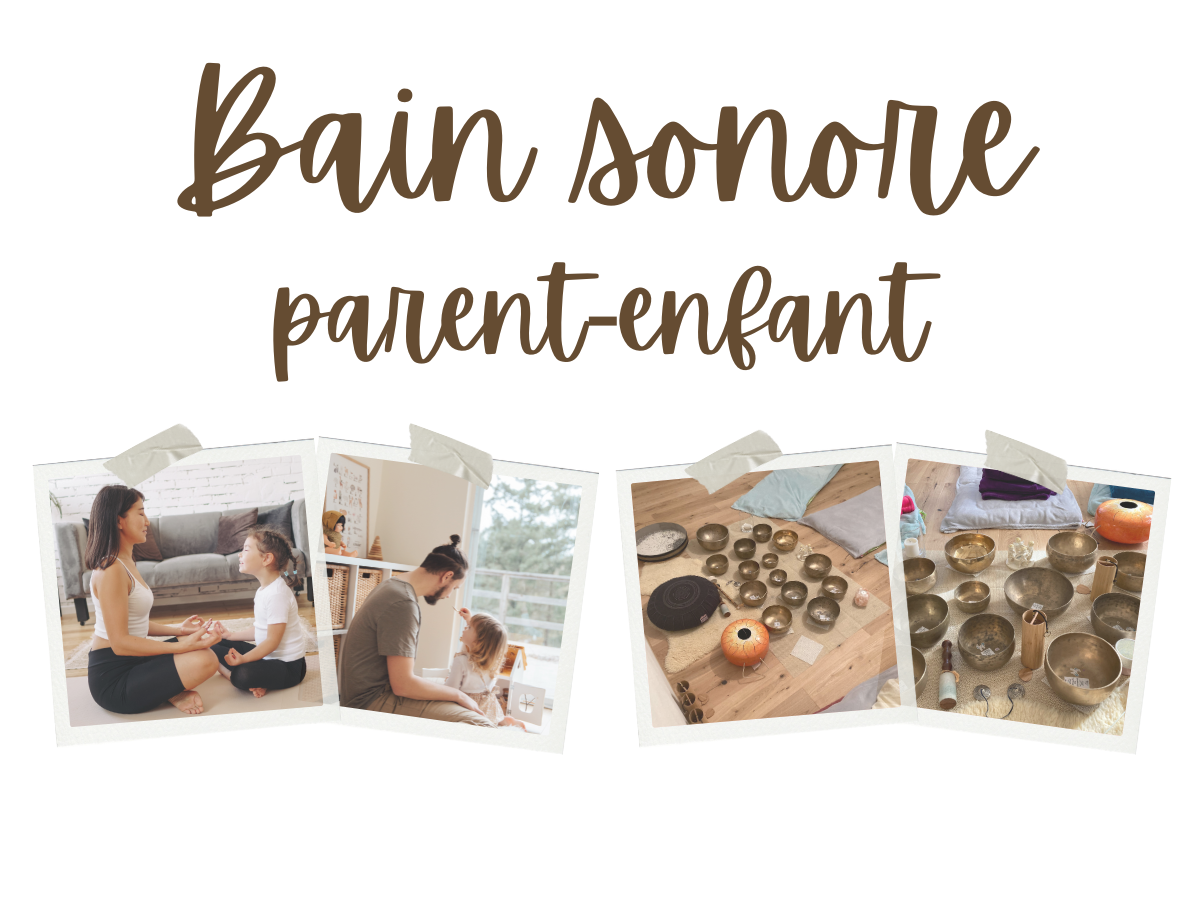 Bannière bain sonore parent-enfant